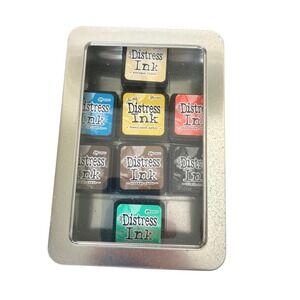 Tim Holtz Distress Oxide Mini's & Storage Lot Stamping Card Making Crafts